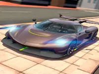 Crazy Car Driving City 3D image