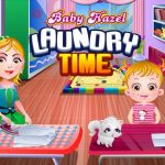 Baby Hazel Laundry Time