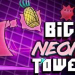 Big NEON Tower VS Tiny Square