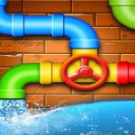 Connecting Pipes 3D