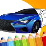 draw Car – Japanese Luxury Cars Coloring Book