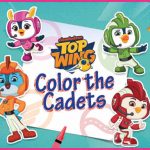 Top Wing: Color the Cadets