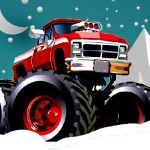 Winter Monster Trucks Race